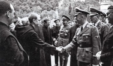 Heinrich Himmler en Montserrat, 1940